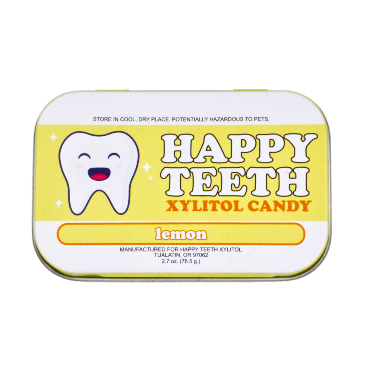Happy Teeth Xylitol Candy - Lemon
