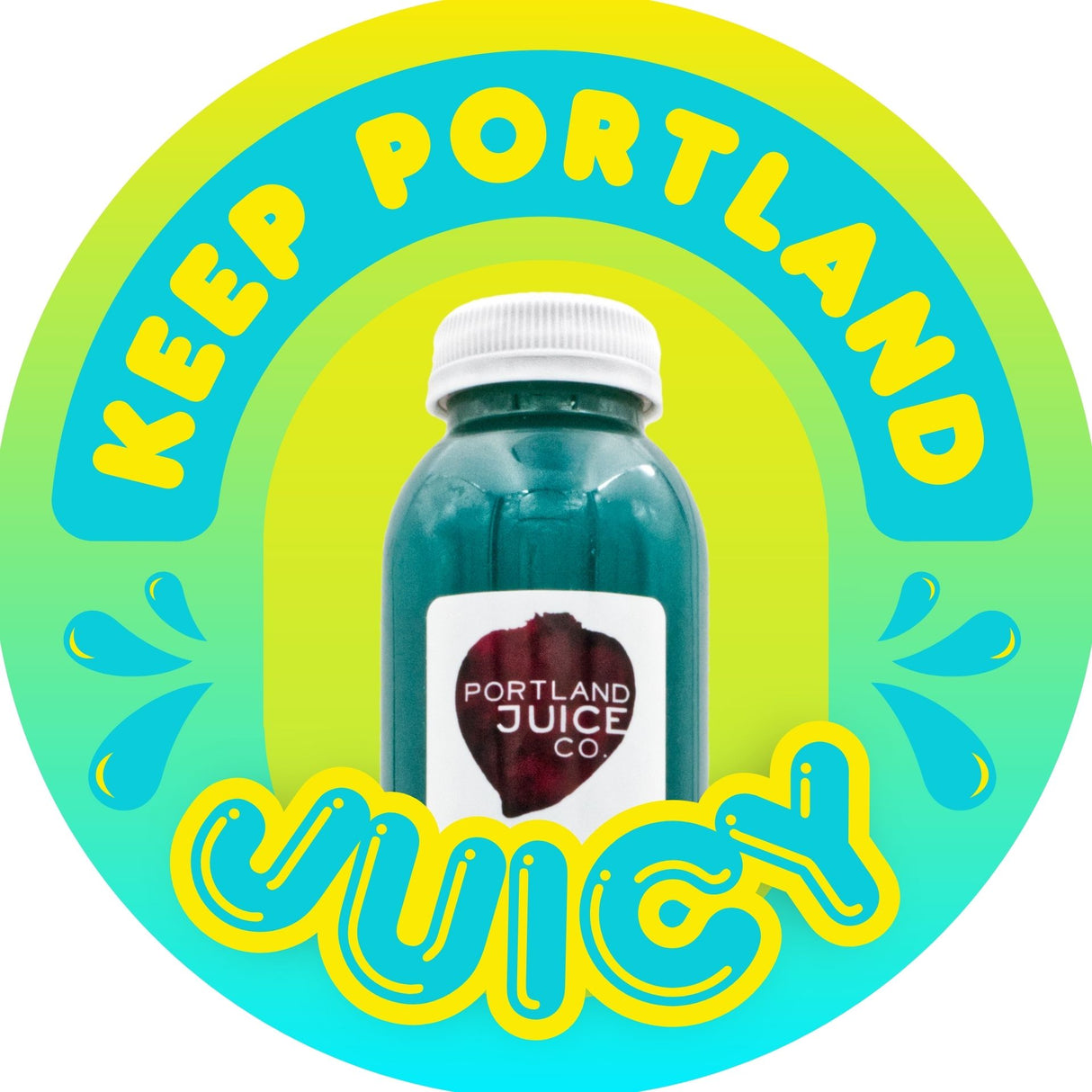 Sticker - Keep Portland Juicy 02
