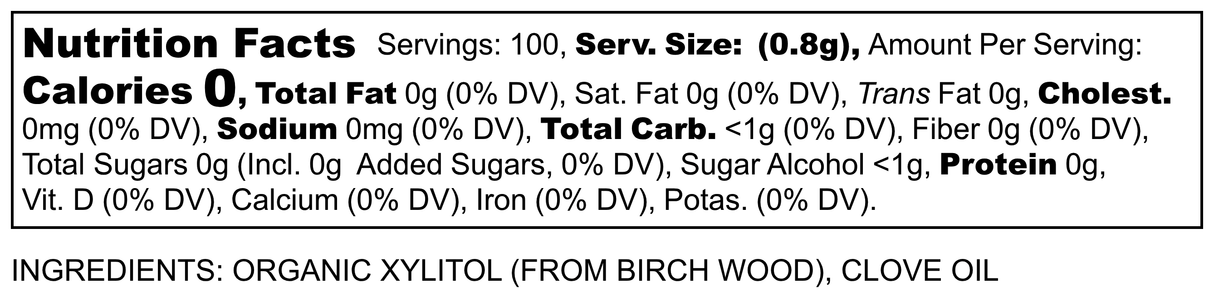 Happy Teeth Xylitol Candy - Clove