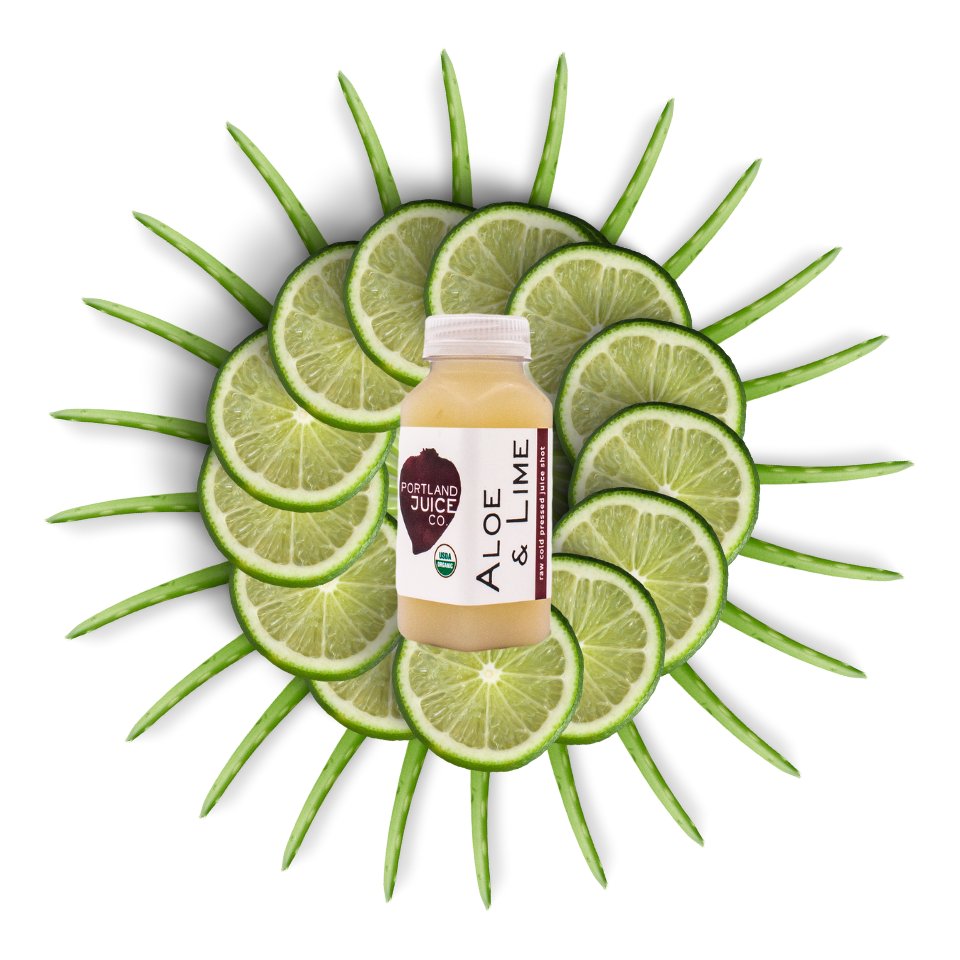 Aloe Vera & Lime Shot