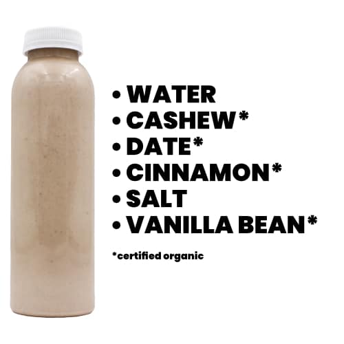 Om cashew nut milk - Certified Organic Cold-Pressed Juice From Portland Juice Company