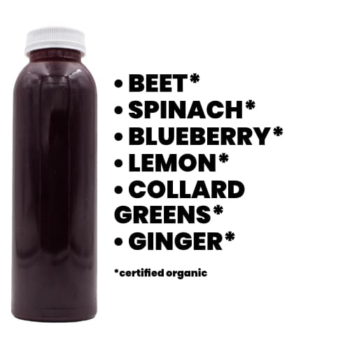 Supattra beet blueberry juice - Certified Organic Cold-Pressed Juice From Portland Juice Company