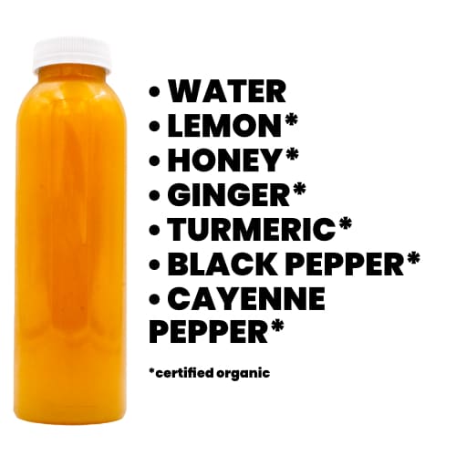 Tantra juice lemon honey ginger turmeric cayenne - Certified Organic Cold-Pressed Juice From Portland Juice Company