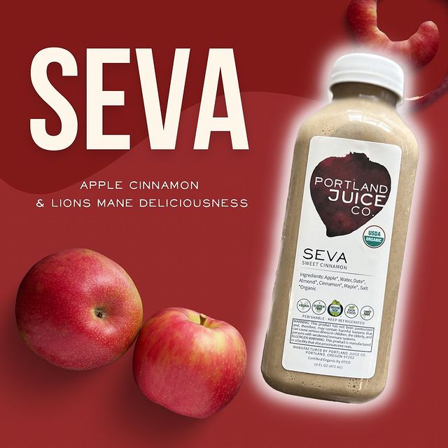 Seva is Portland Juice Co.'s sweet nut milk