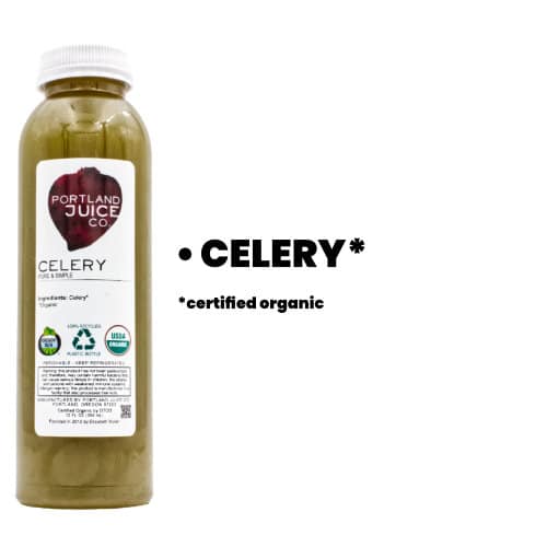 Celery Juice - Certified Organic Cold-Pressed Juice From Portland Juice Company