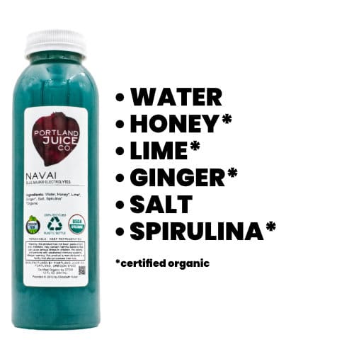 Navai spirulina ginger limeage e3live blue majik - Certified Organic Cold-Pressed Juice From Portland Juice Company