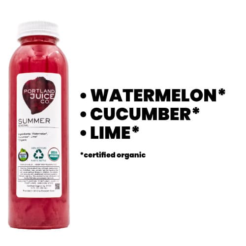 Certified Organic Summer Watermelon Lime Juice