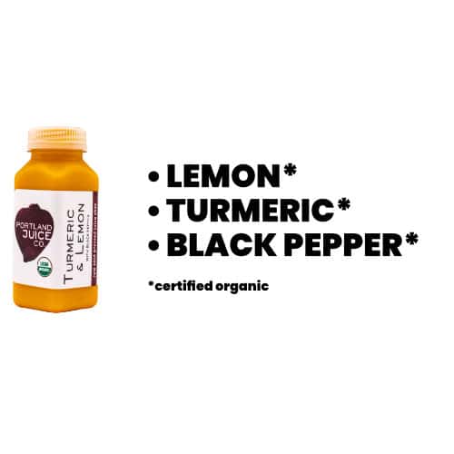 Turmeric shot - Certified Organic Cold-Pressed Juice From Portland Juice Company